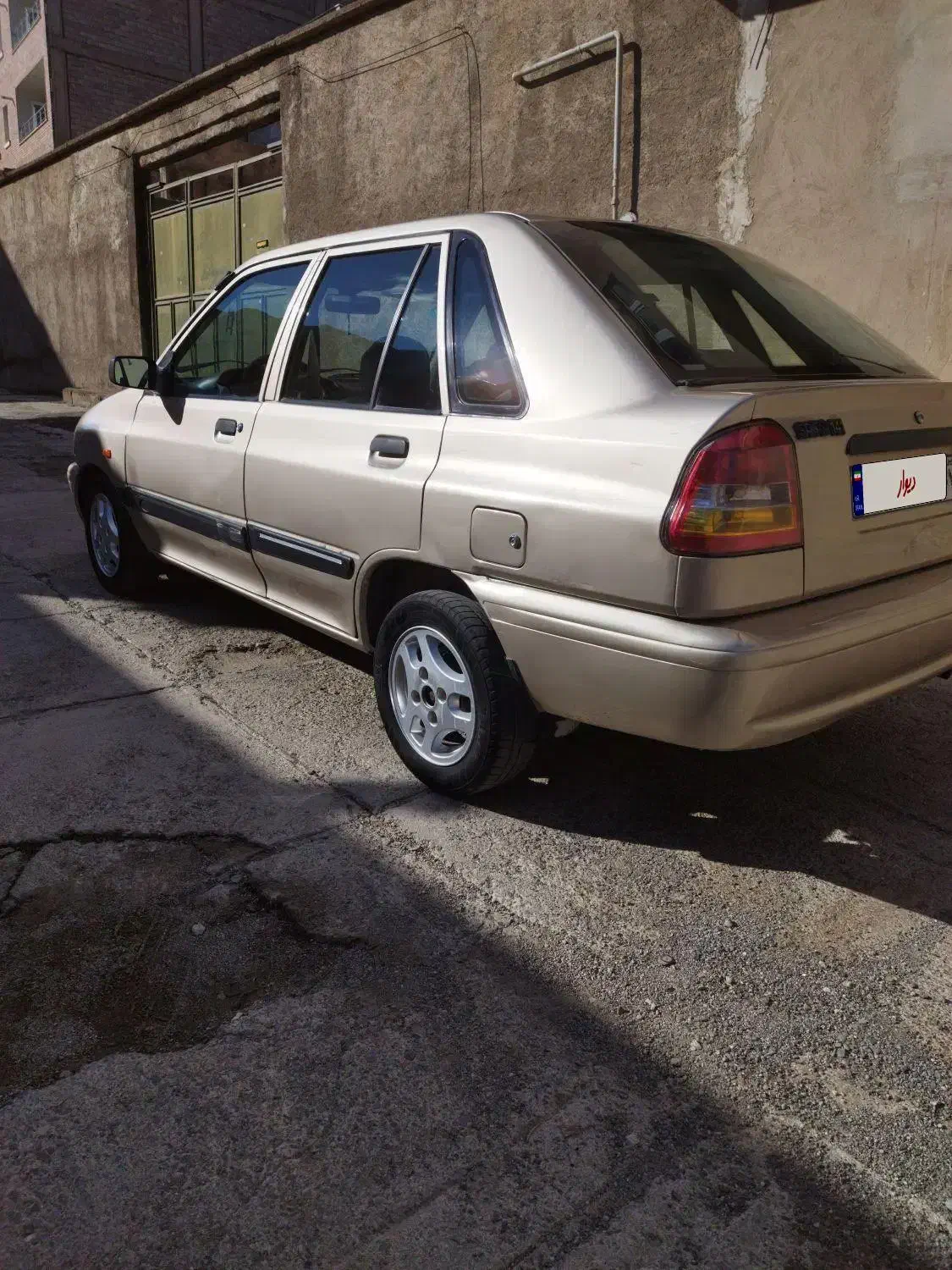 پراید141 مدل ۸۷ بدون رنگ دوگانه کارخانه|خودرو سواری و وانت|سقز, |دیوار