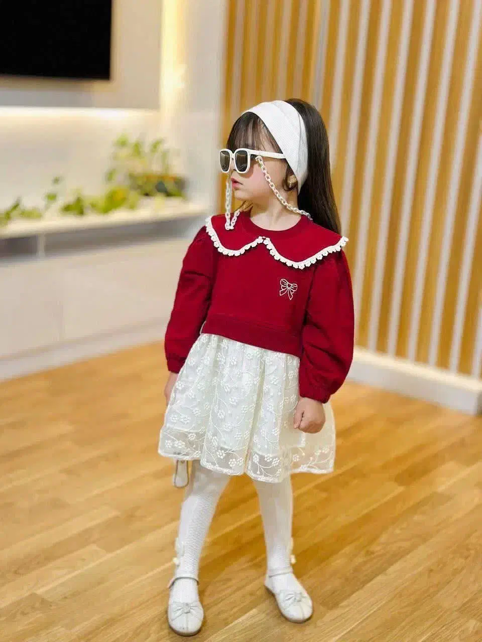 پیراهن دورس و دانتل مدل پریا|لباس|گناباد, |دیوار