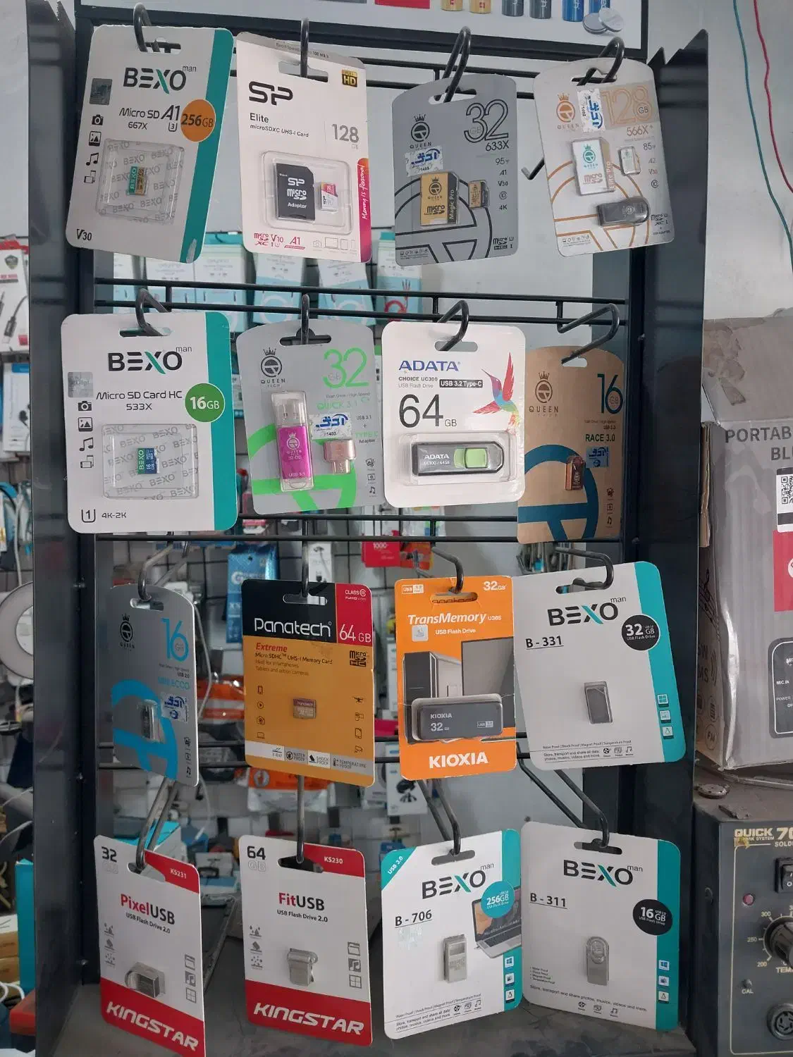 فلش  تک فروشی به قیمت عمده تعداد هم دارم|لوازم جانبی موبایل و تبلت|کرمانشاه, |دیوار