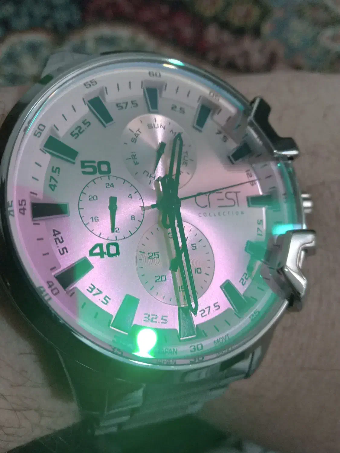 ساعت کرست مچی بند استیل نو|ساعت|کرمان, |دیوار