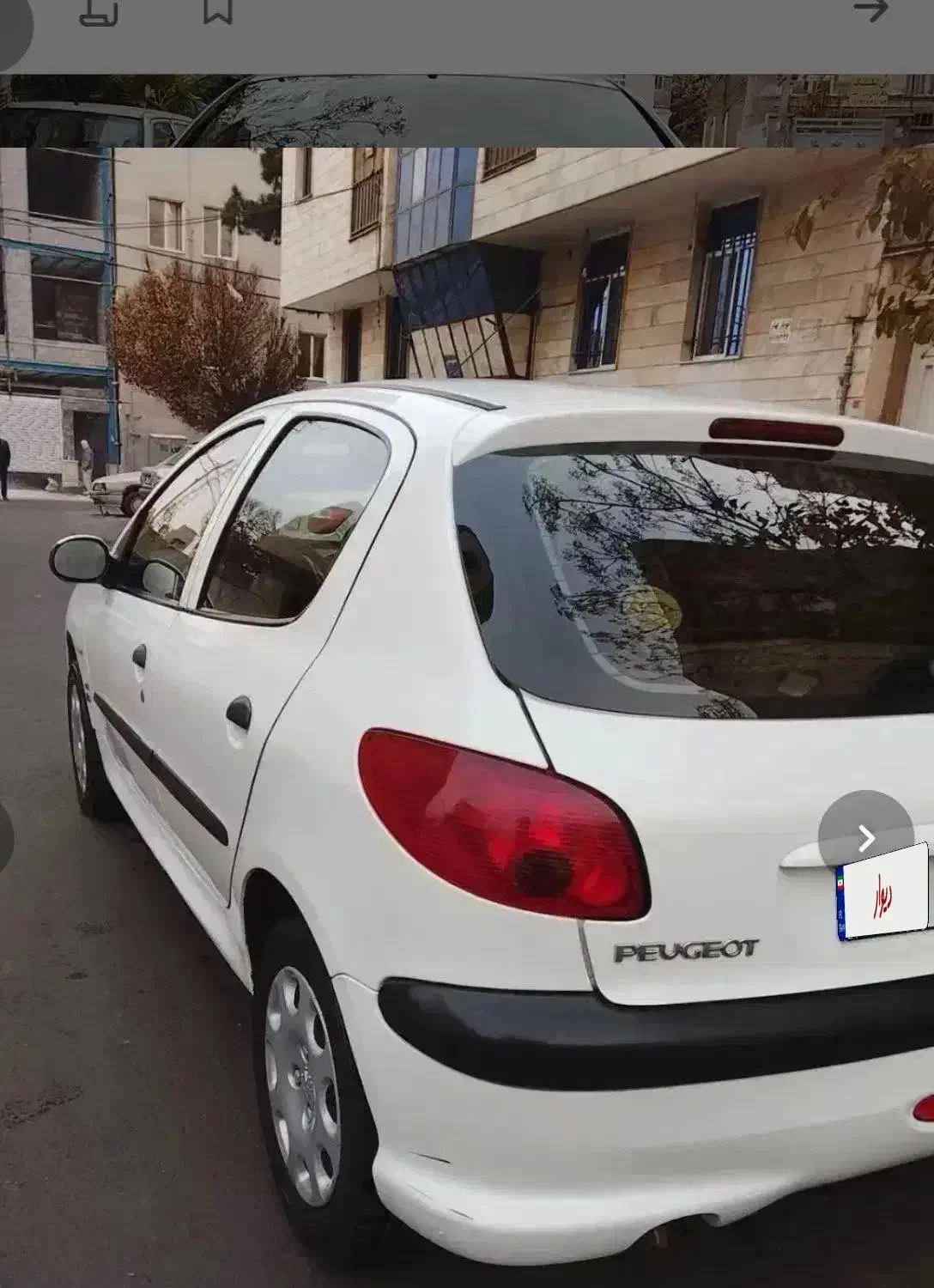 فروش ماشین 206 تمیز و سالم کارمندی|خودرو سواری و وانت|رشت, گلسار|دیوار