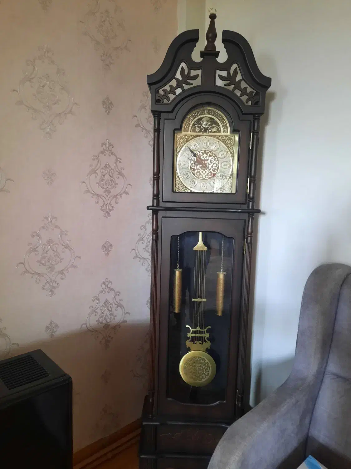 ساعت ایستاده و اینه کنسول|ساعت دیواری و تزئینی|خرمآباد, |دیوار