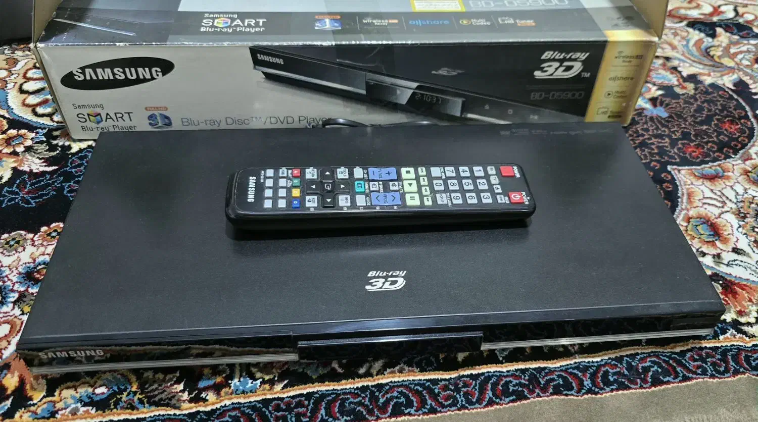 دی وی دی  سامسونگ DVD Player  3D|پخش‌کننده DVD و ویدیو|گلستان (تهران), |دیوار