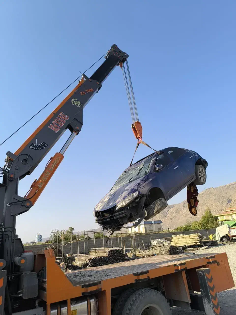 911جرثقیل مزایده سپاه|خودرو سنگین|ارسنجان, |دیوار