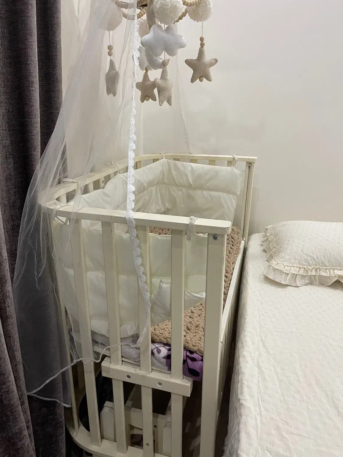 تخت کنار مادر|تخت و صندلی بچه|تهران, طرشت|دیوار