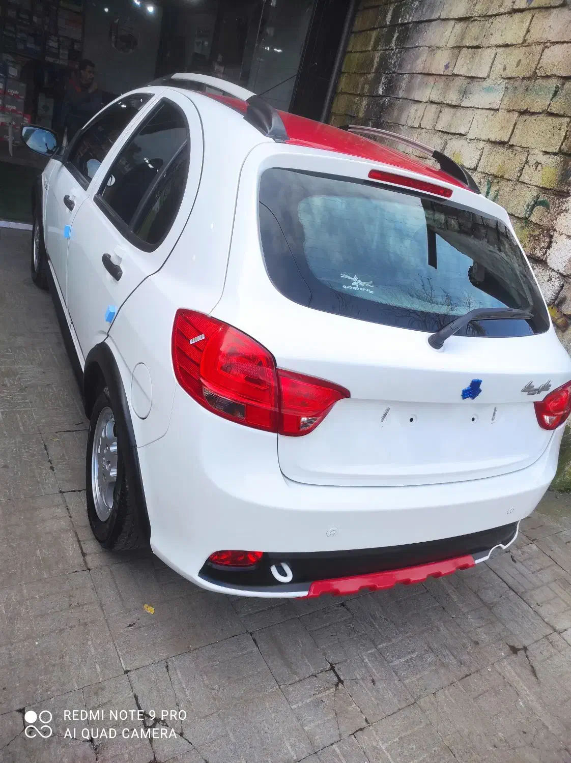 کوییک ۱۴۰۱ سفید قرمز بی رنگ|خودرو سواری و وانت|لنگرود, |دیوار