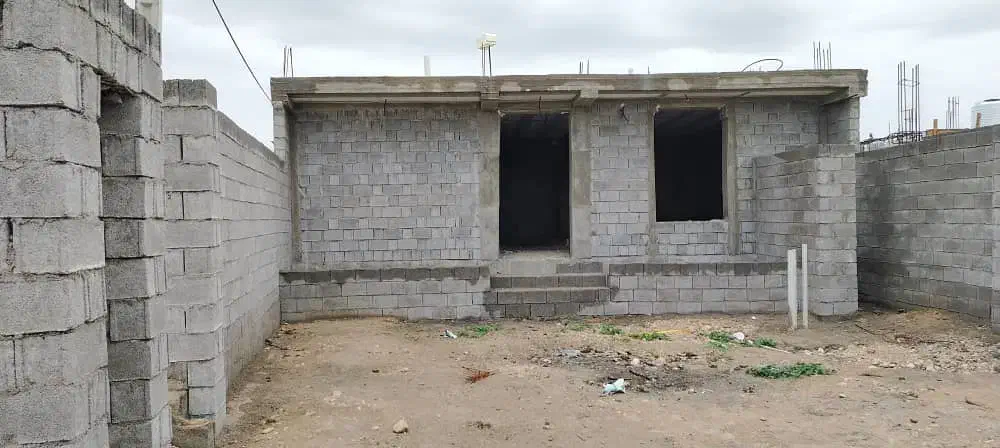 فروش ویلایی نیمه کاره|فروش زمین و ملک کلنگی|برازجان, |دیوار