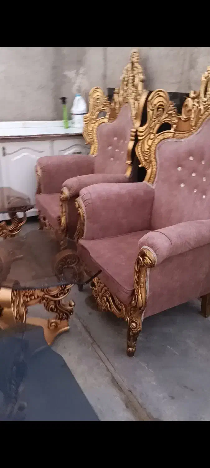 مبل سلطنتی|مبلمان خانگی و میز عسلی|پلدشت, |دیوار