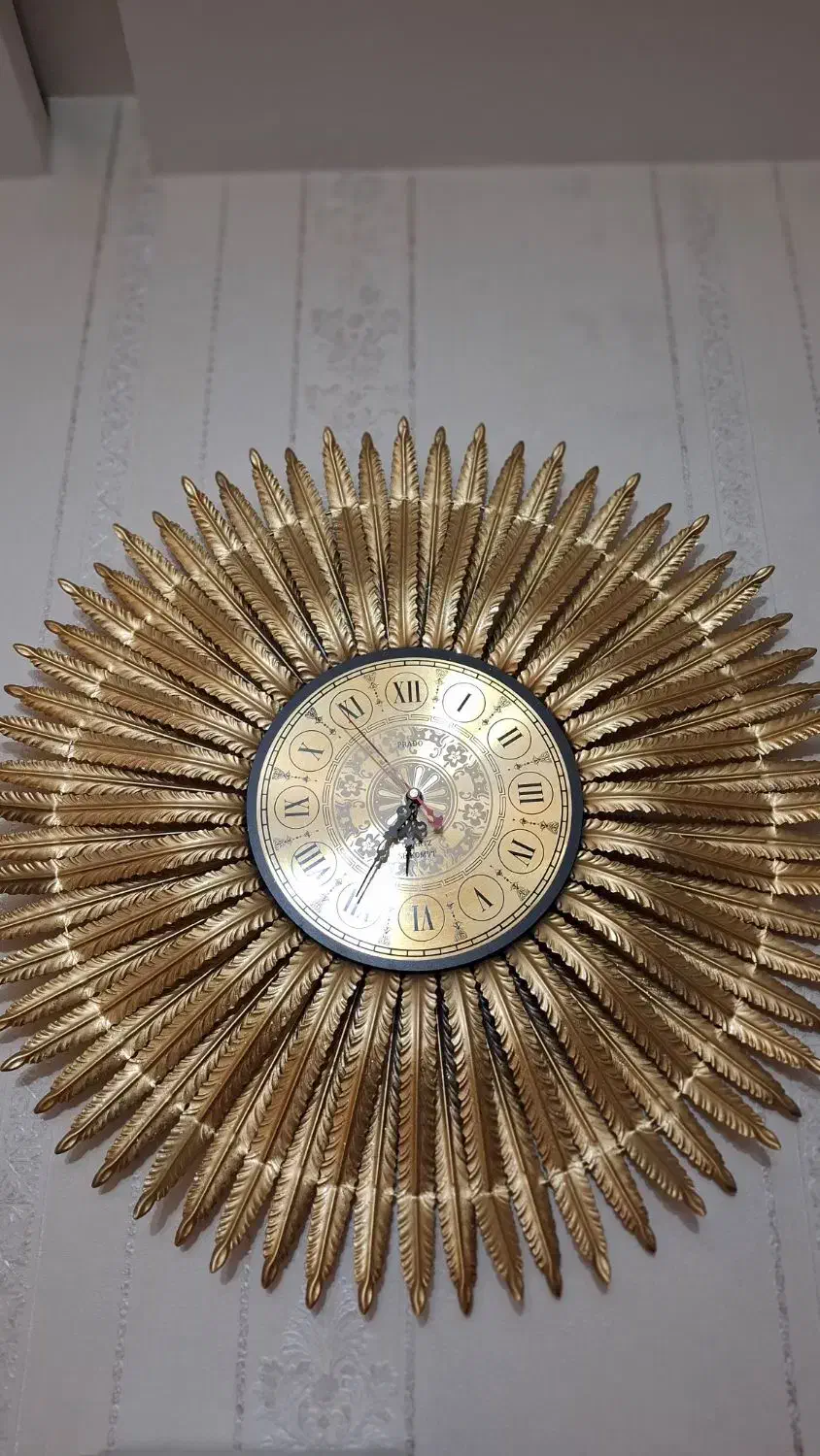 ساعت تمام برنز کاملا سالم ونو|ساعت دیواری و تزئینی|اردبیل, |دیوار