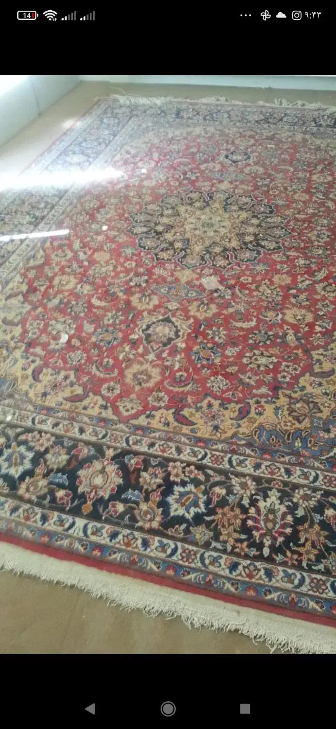 فرش دستباف 12متری|فرش|اصفهان, سیچان|دیوار