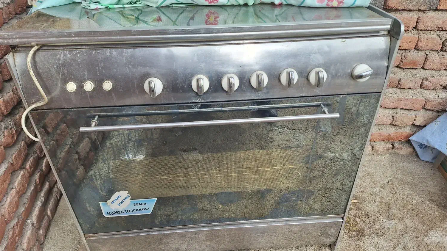 فر گاز دوموتوره|اجاق گاز و لوازم برقی پخت‌وپز|اردبیل, |دیوار