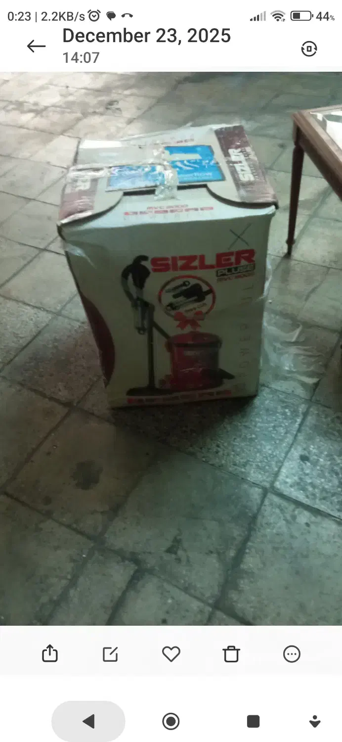 جاروبرقی مدل سطلی در حد نو ۳۵۰۰۰۰۰|جاروبرقی، جارو شارژی، بخارشو|تهران, منیریه|دیوار