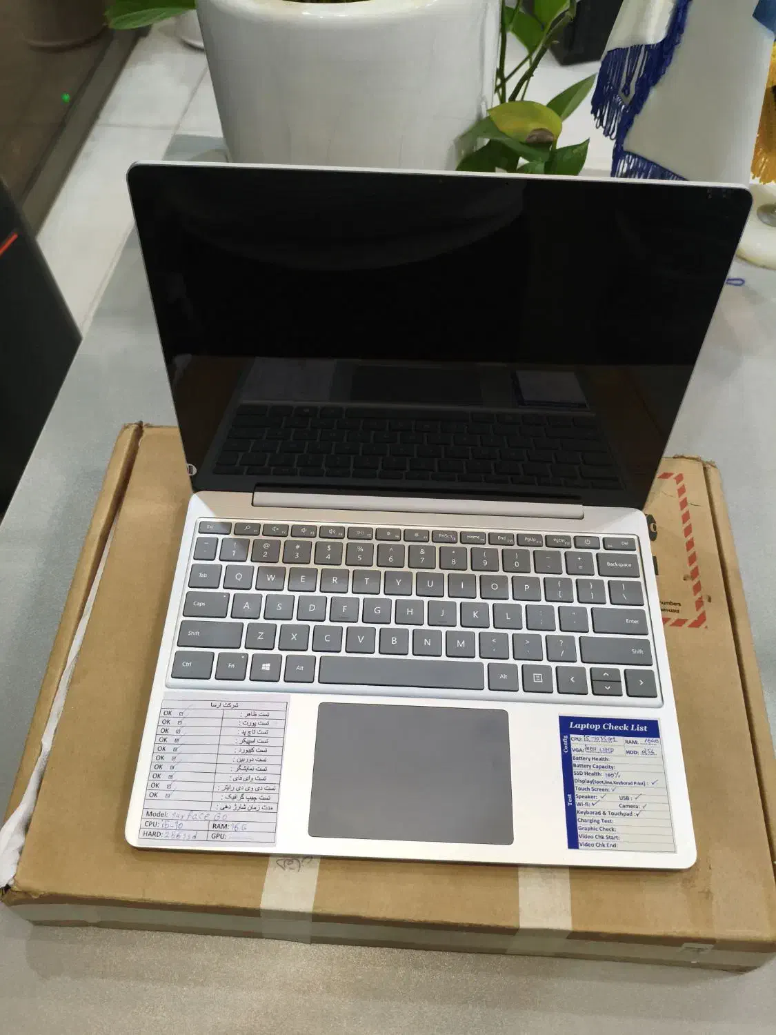 سرفیس لپتاپ گو i5 اپن باکس|رایانه همراه|اصفهان, ملک|دیوار