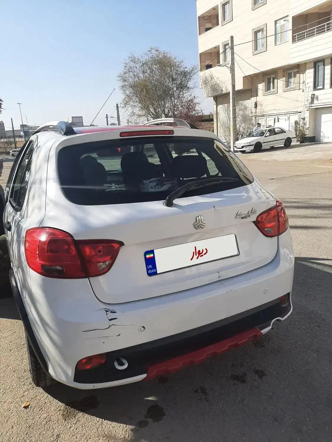 فروش کوئیک دو رنگ قرمز سفید مدل ۹۹ بی رنگ|خودرو سواری و وانت|اردبیل, |دیوار