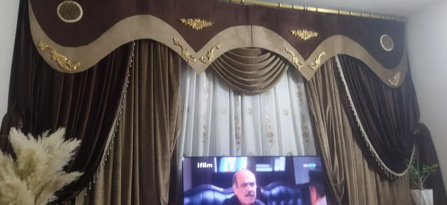 فروش پرده|پرده، رانر، رومیزی|فولادشهر, مسکن مهر فولادشهر|دیوار