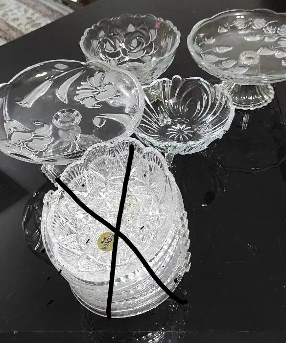 ظروف کریستالی|ظروف سرو و پذیرایی|همدان, |دیوار