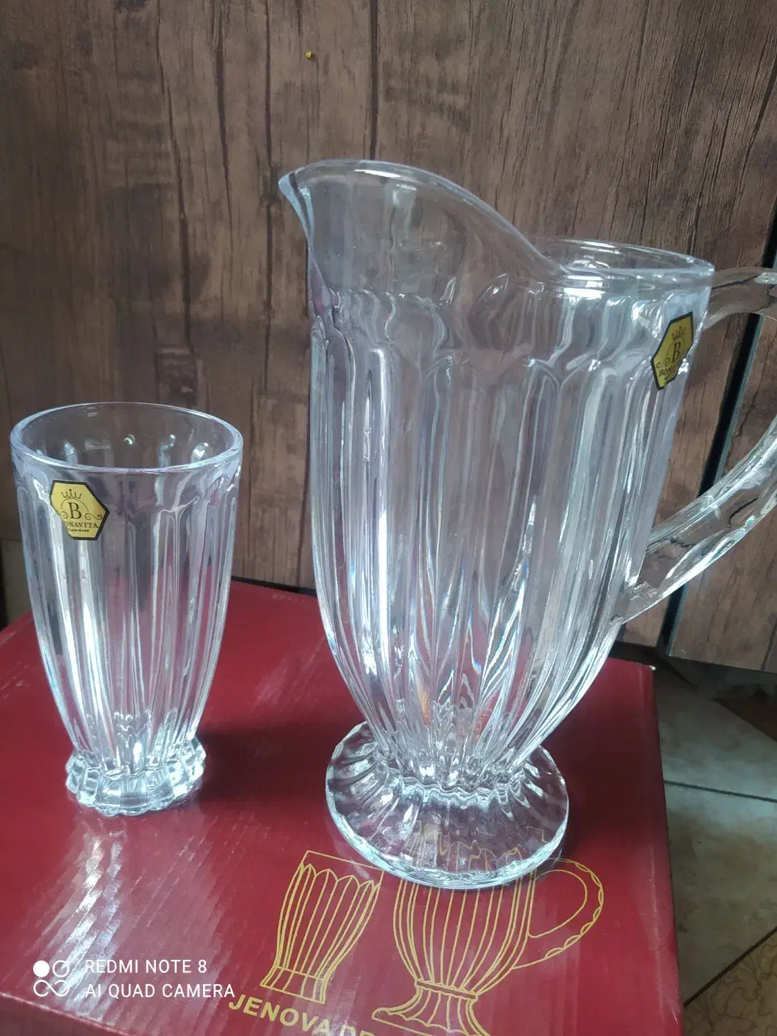 پارچ و لیوان نونو|ظروف سرو و پذیرایی|اسلامشهر, شهرک سعیدیه|دیوار