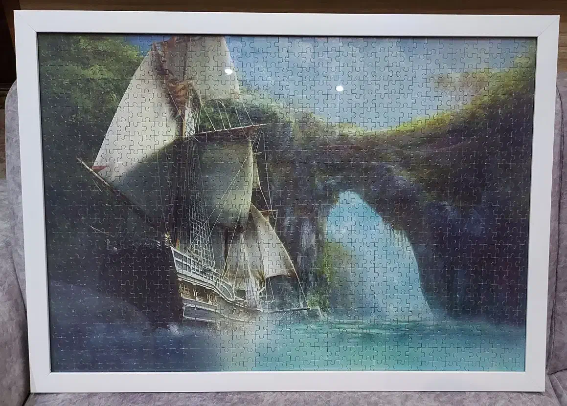 قاب پازل ۱۰۰۰ تیکه|تابلو، نقاشی، عکس|شهریار, شهریار|دیوار