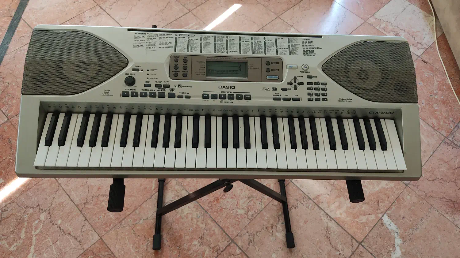 کیبورد کاسیو ctk900|پیانو، کیبورد، آکاردئون|تهران, فلسطین (میدان انقلاب)|دیوار