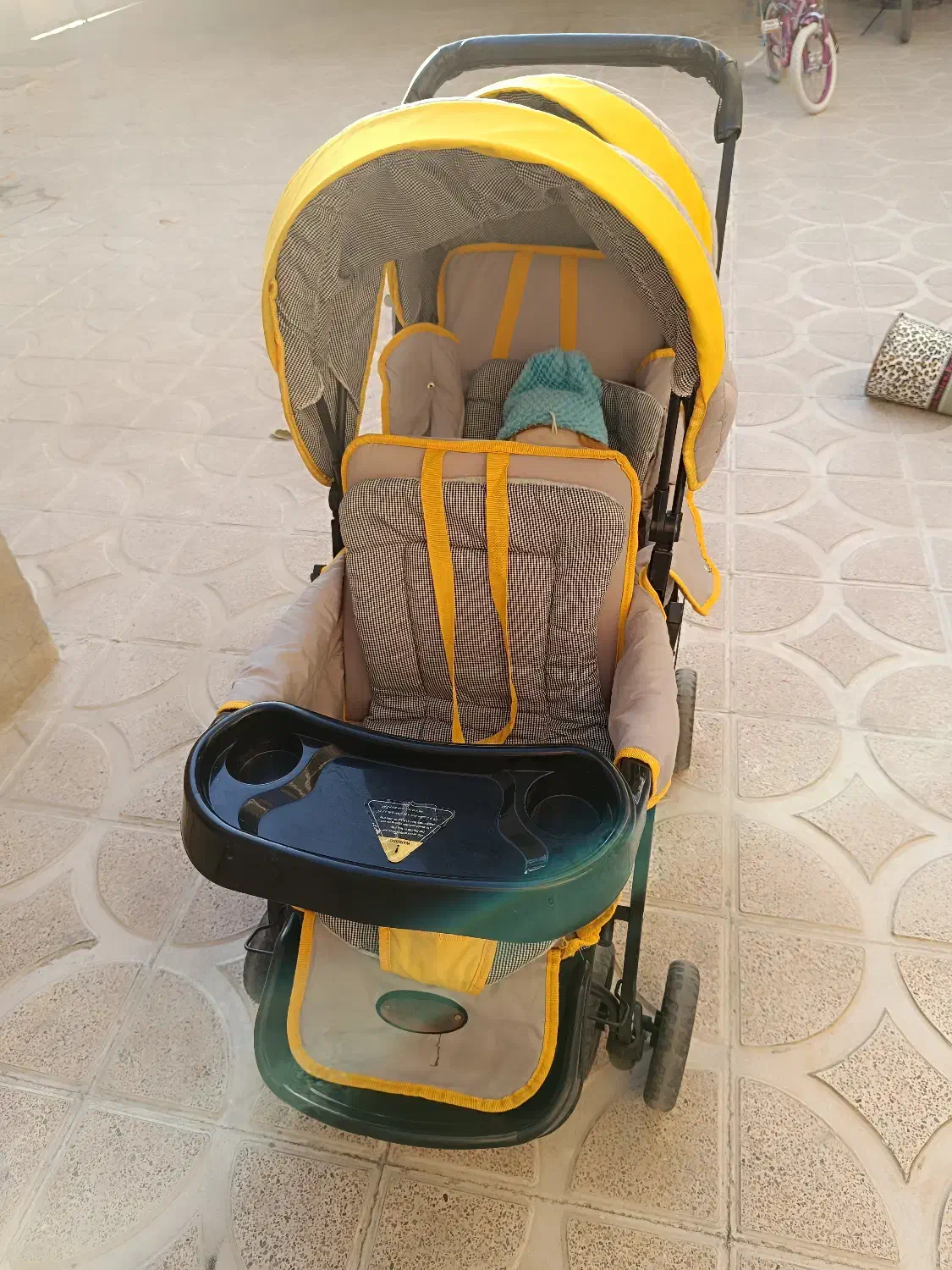 کالسکه دوقلو درحد نو|کالسکه و لوازم جانبی|کامیاران, |دیوار