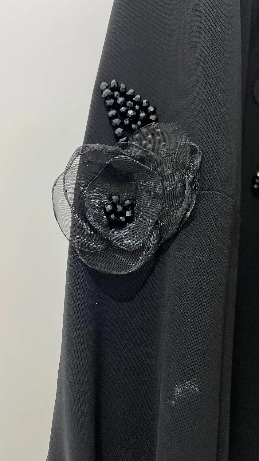 مانتو مشکی مجلسی فاخر|لباس|زنجان, |دیوار