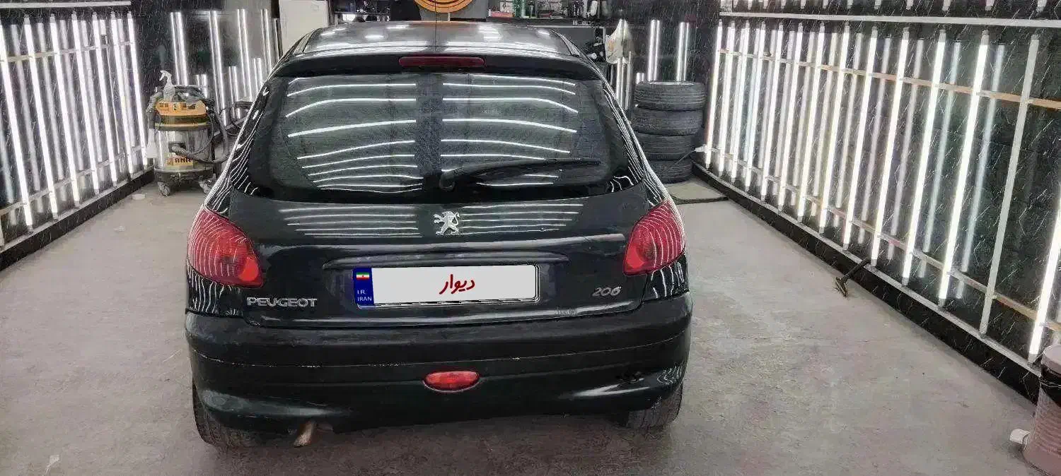 پژو 206 تیپ ۲، مدل ۱۳۸۲ ( رنگ سبز)|خودرو سواری و وانت|بابل, |دیوار