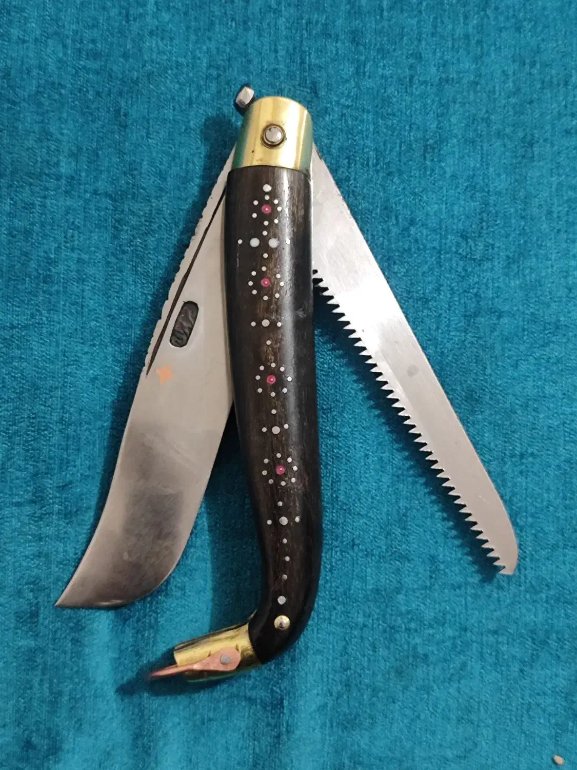 چاقو دسته شاخ توتیغ|کوهنوردی و کمپینگ|لنجان, |دیوار