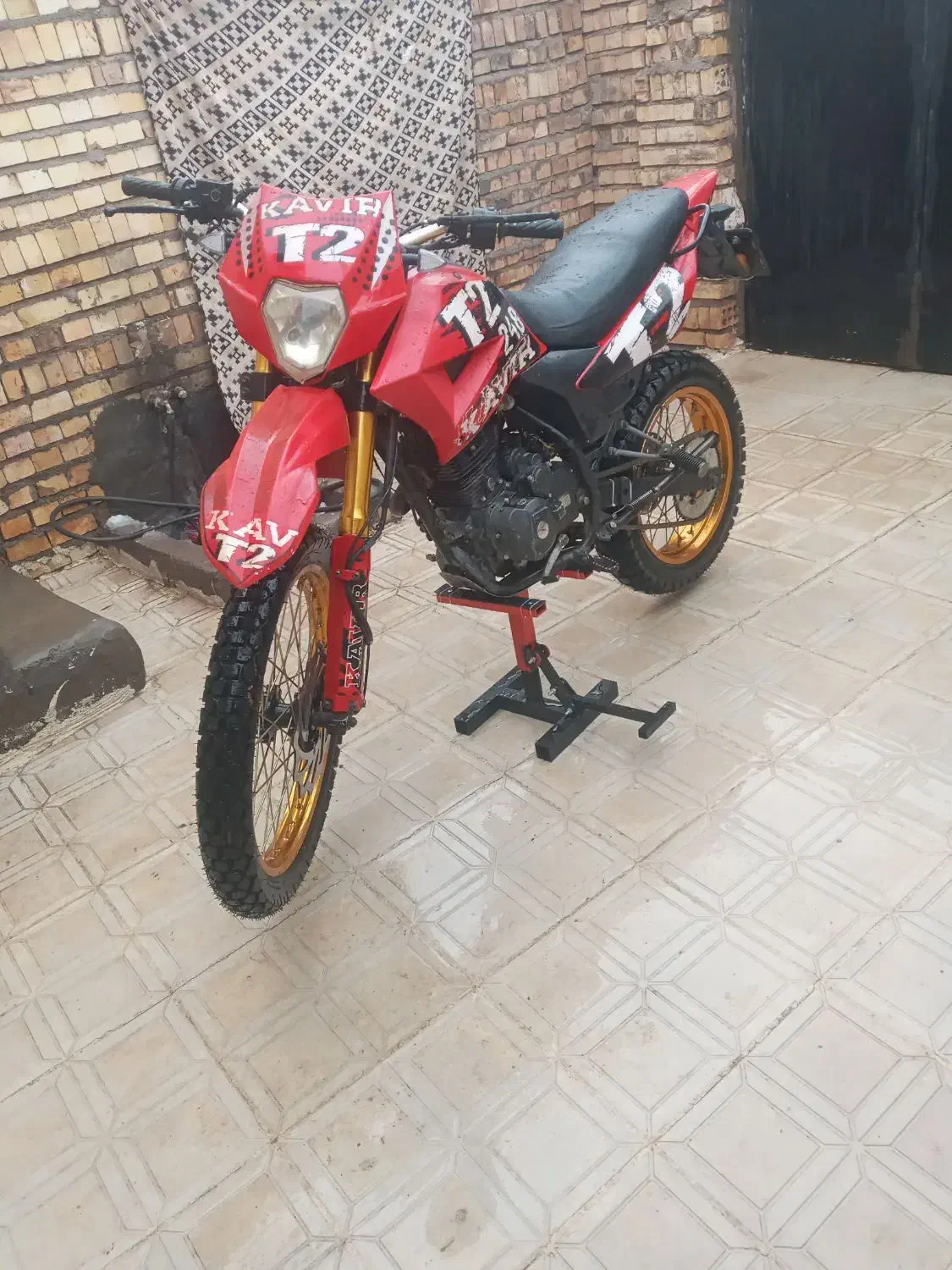 موتور تریل کویر رادیسون 250|موتورسیکلت|بیجار, |دیوار