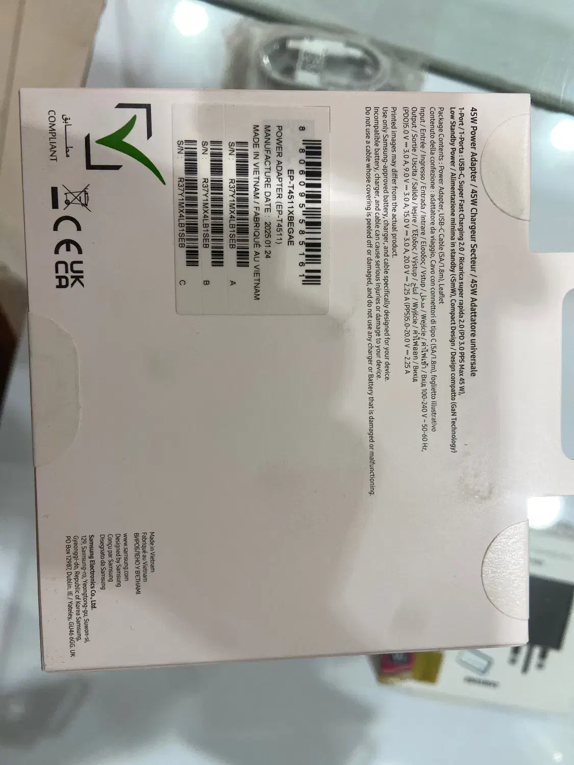 شارژر اصلی 45 w|لوازم جانبی موبایل و تبلت|خمینی‌شهر, |دیوار