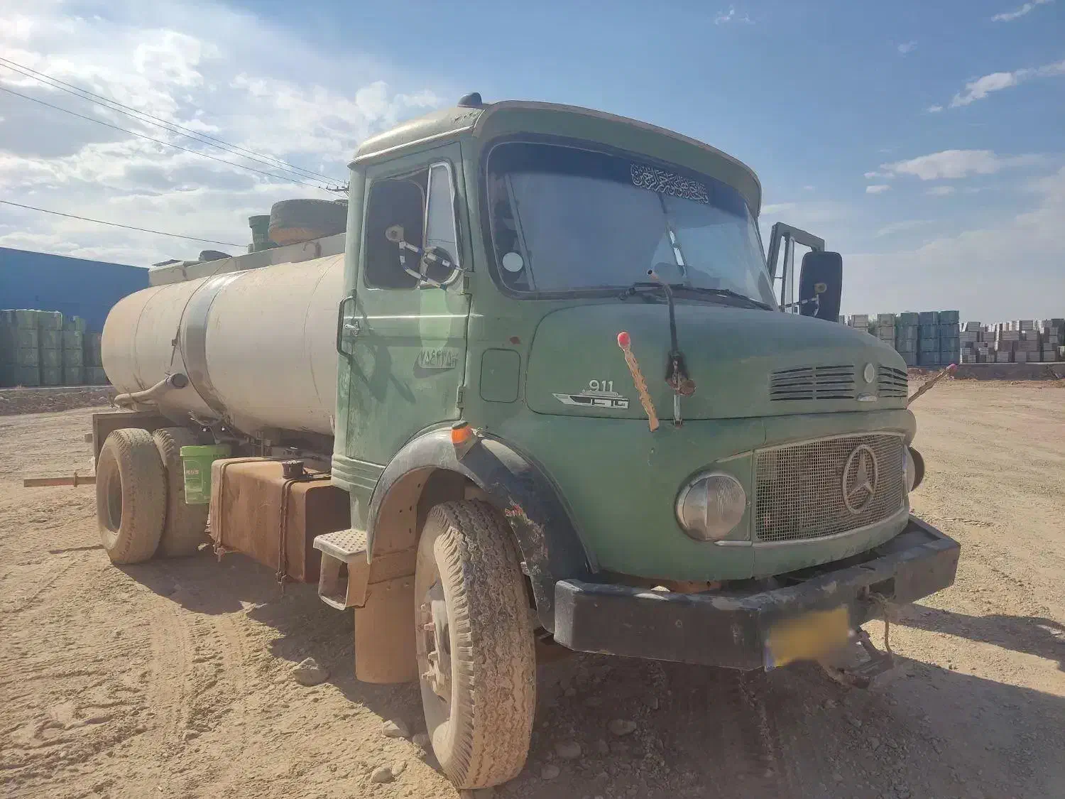 ۹۱۱ مدل ۵۵ تانکر آب|خودرو سنگین|ابریشم, |دیوار