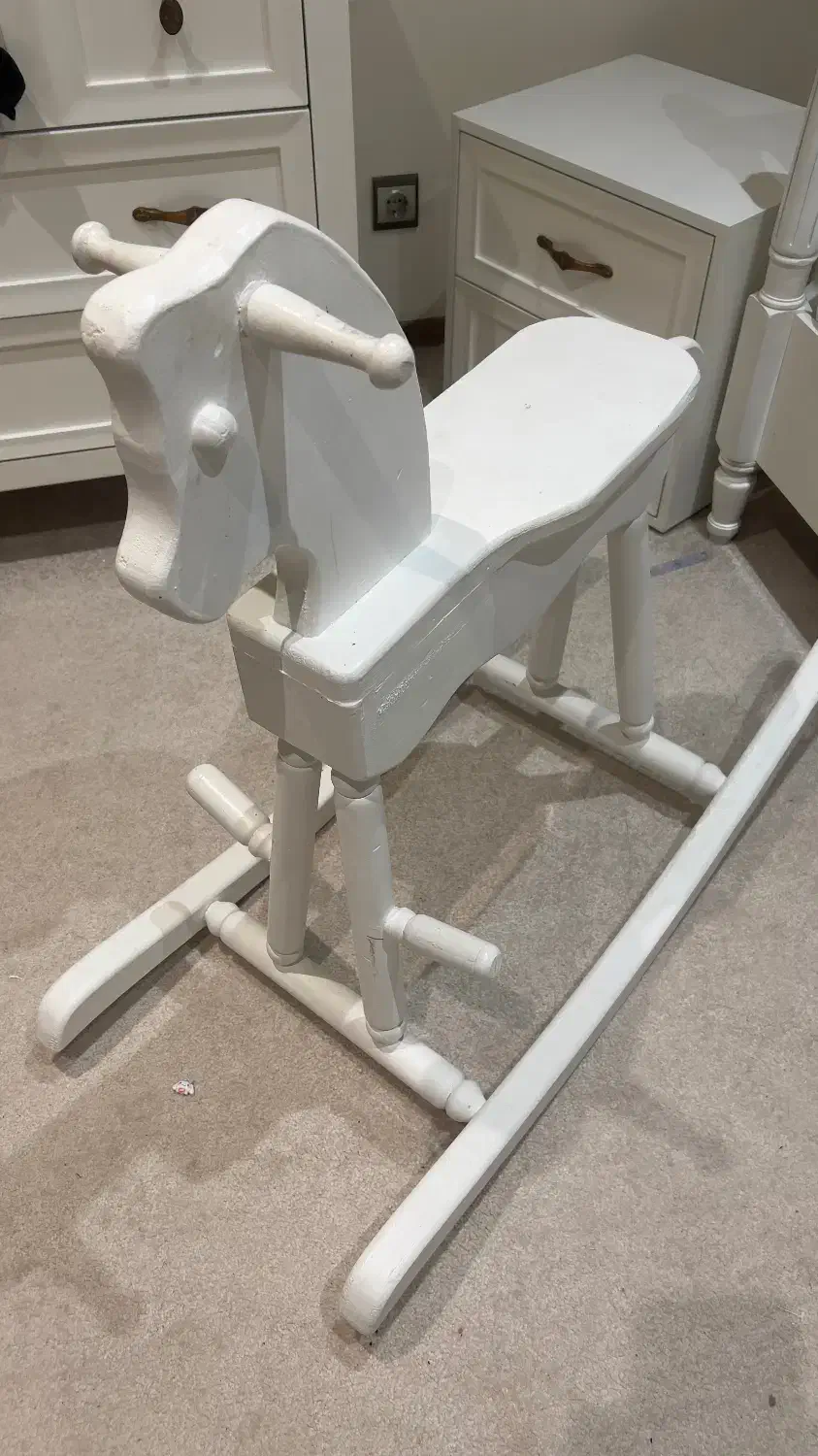 راکر اسب چوبی (گهواره ای)|اسباببازی|قزوین, |دیوار