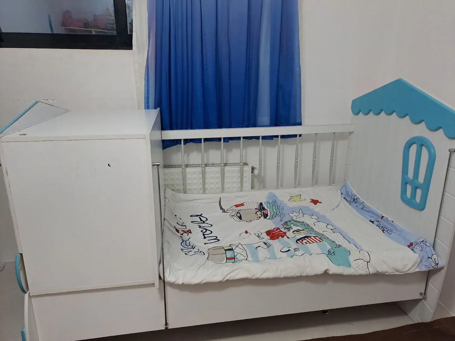 تخت بچه|تخت و سرویس خواب|شهرکرد, |دیوار