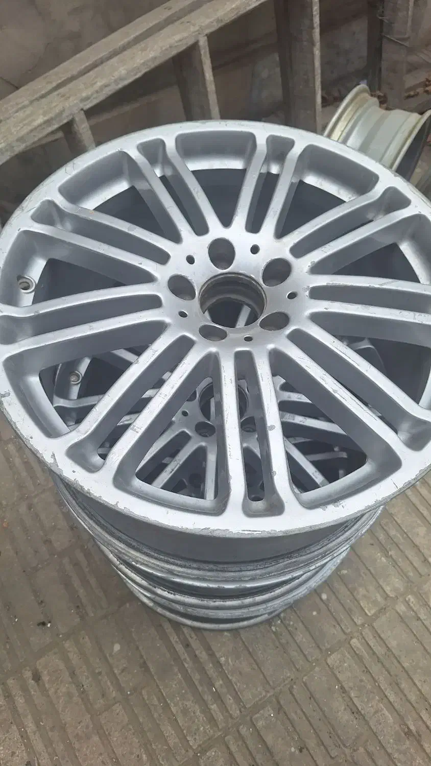 چهارحلقه رینگ  s500سایز۱۹ بنز|قطعات یدکی و لوازم جانبی|تهران, امام زاده عبدالله|دیوار