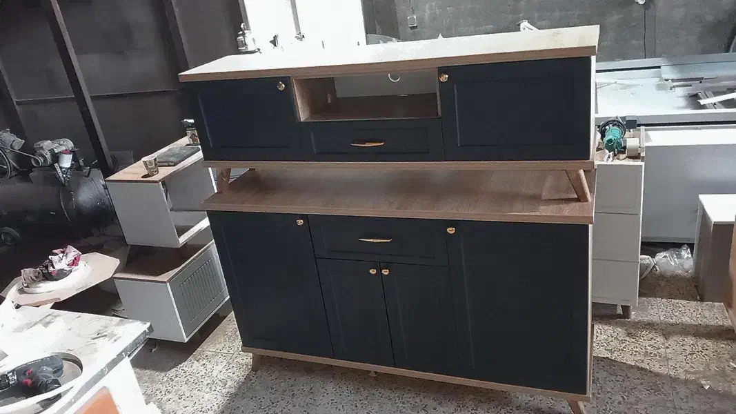 آینه کنسول و سرویس خواب|بوفه، ویترین، کنسول|تبریز, |دیوار