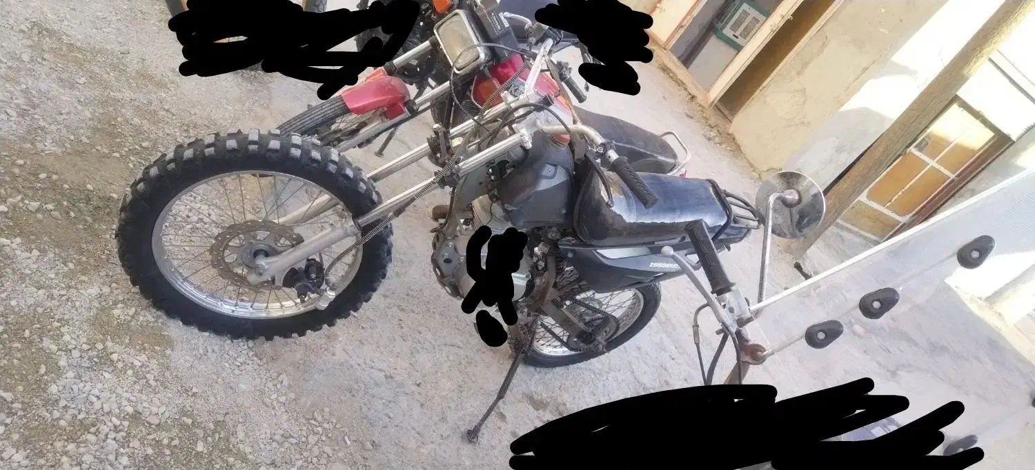 تریل تک کمک کیپس کورسی استریت200جفت اگزازپلم|موتورسیکلت|کازرون, |دیوار