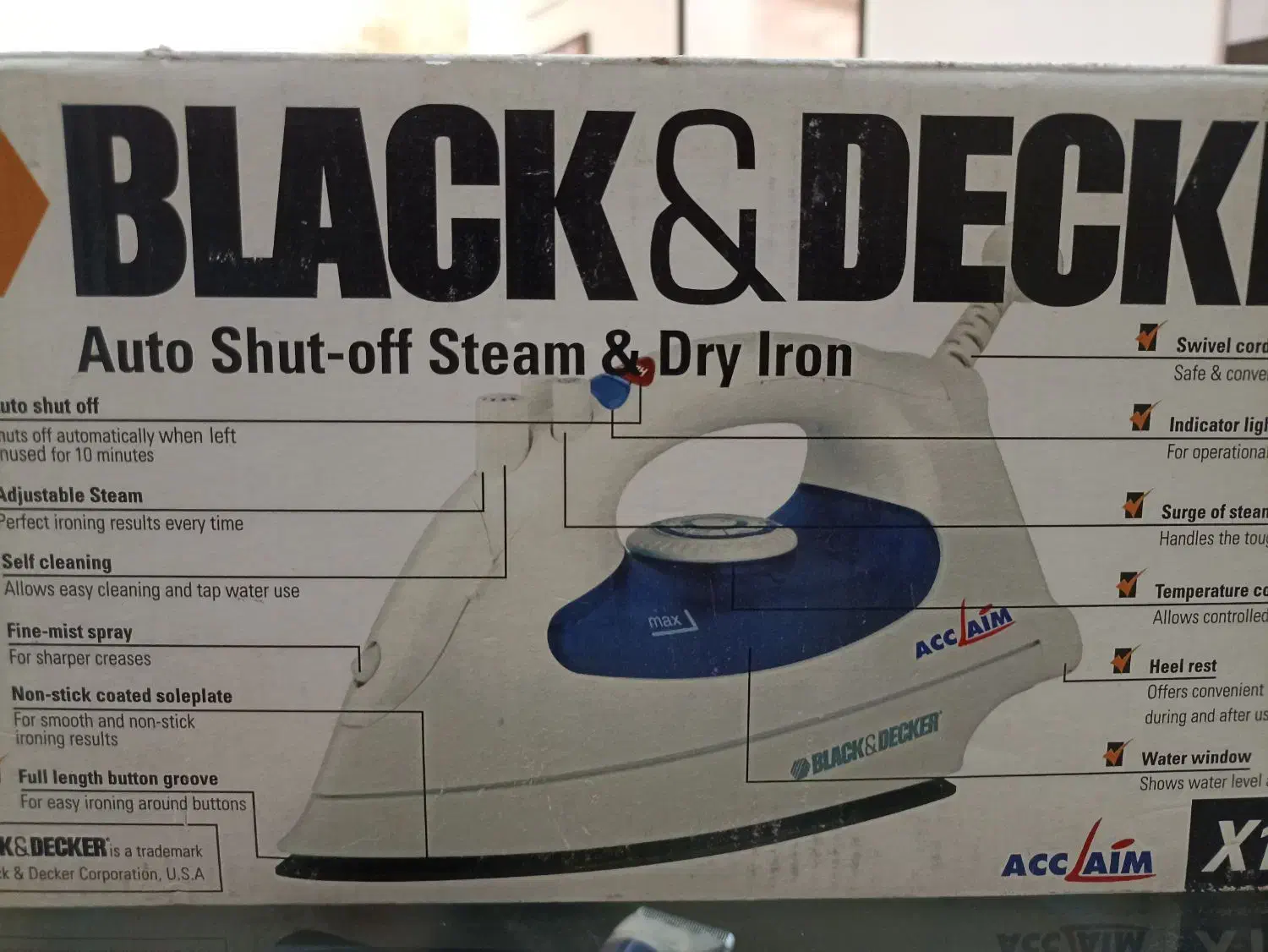 اتو بخار بلک اند دکر|اتو و لوازم اتو|شاهین‌شهر, شهرک پردیس|دیوار