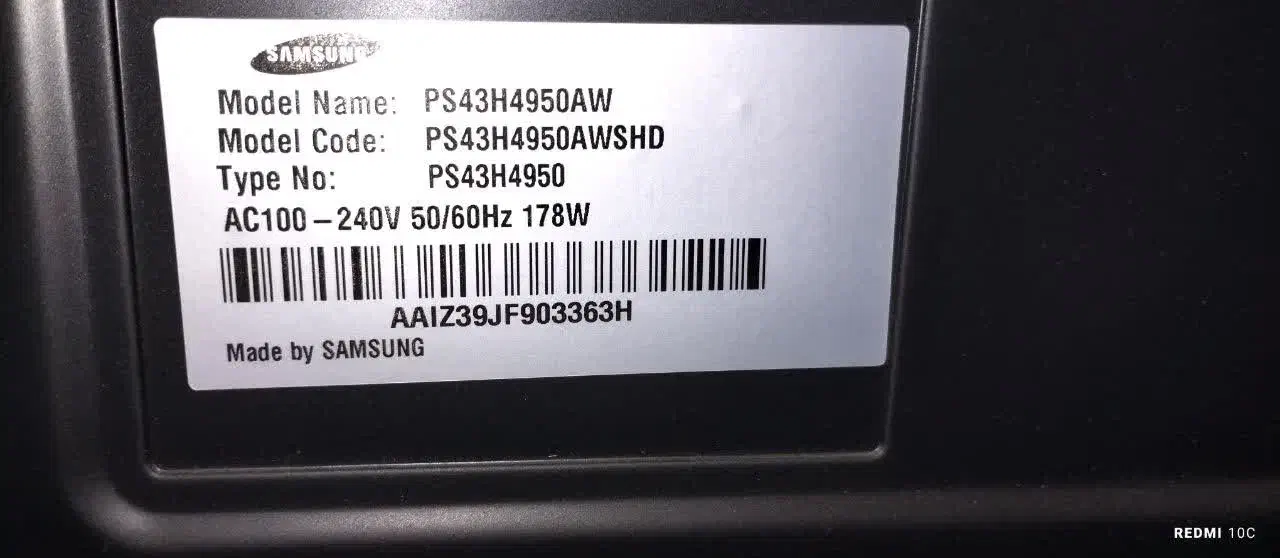 تلویزیون ۴۳ اینچ سامسونگ|تلویزیون و پروژکتور|تهران, امام زاده عبدالله|دیوار