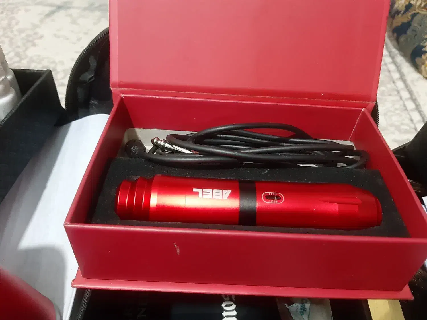 لوازم تتو بدن با کلیه لوازم با کیف طبقاتی|آرایشی، بهداشتی، درمانی|ساوه, |دیوار