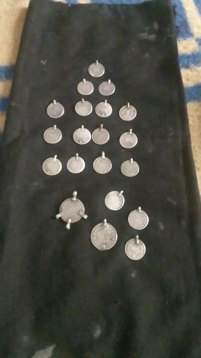 سکه نقره قاجاری|کلکسیون اشیاء عتیقه|فارسان, |دیوار