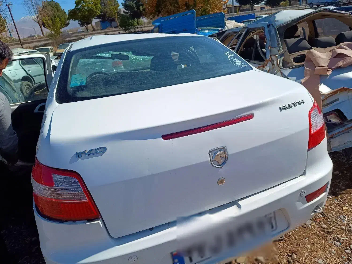 فروش رانا تصادفی مدل ۹۵|خودرو سواری و وانت|خرم‌آباد, |دیوار