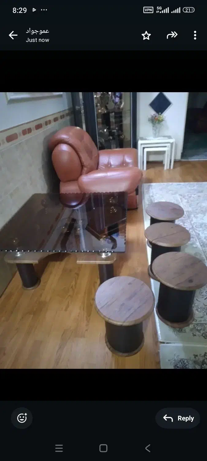 مبل ۷ نفره تمیز|مبلمان خانگی و میز عسلی|نظرآباد, نظرآباد|دیوار