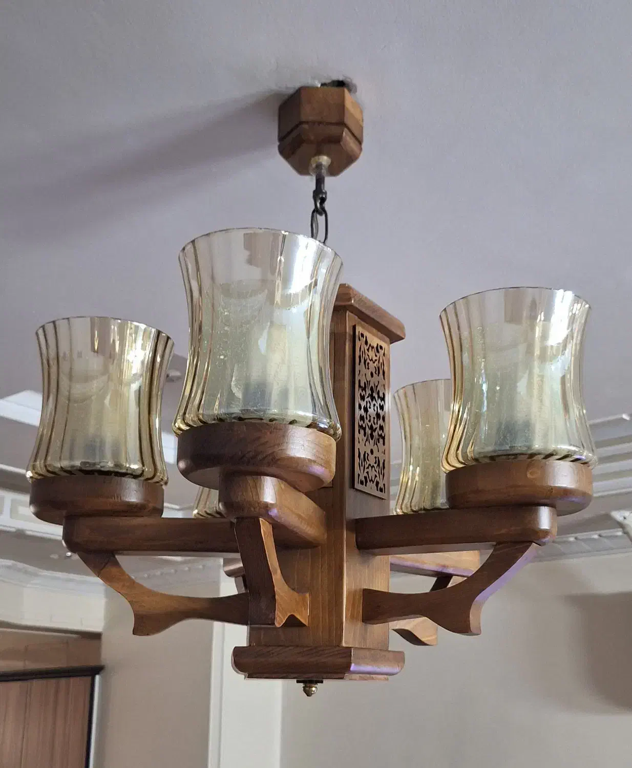 لوستر جوبی دو عدد سالم و نو|لوستر و چراغ آویز|تهران, جوادیه|دیوار