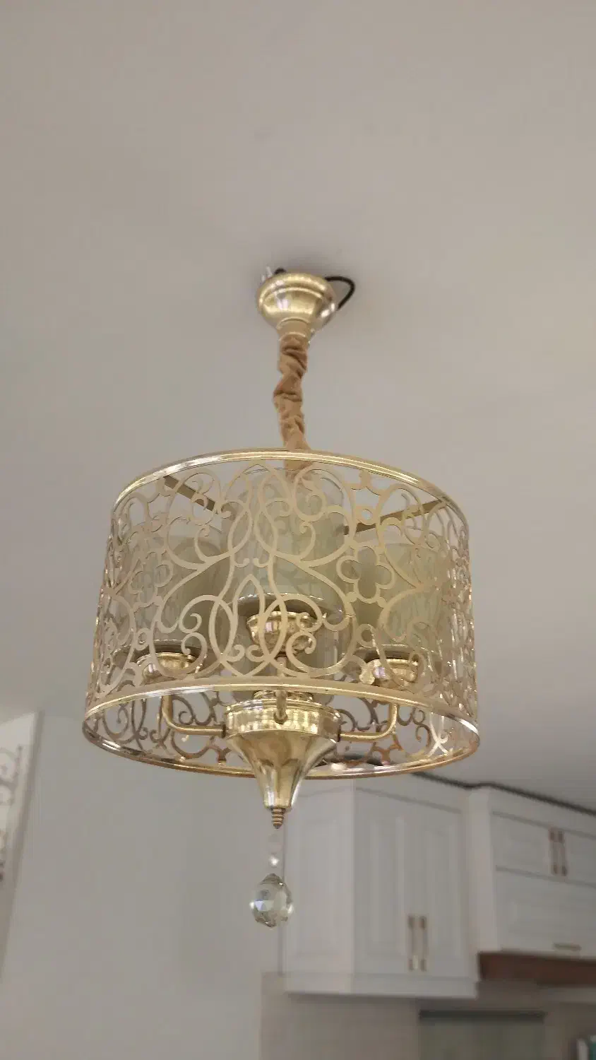 یک جفت لوستر ۴ شعله|لوستر و چراغ آویز|تهران, سلسبیل شمالی|دیوار