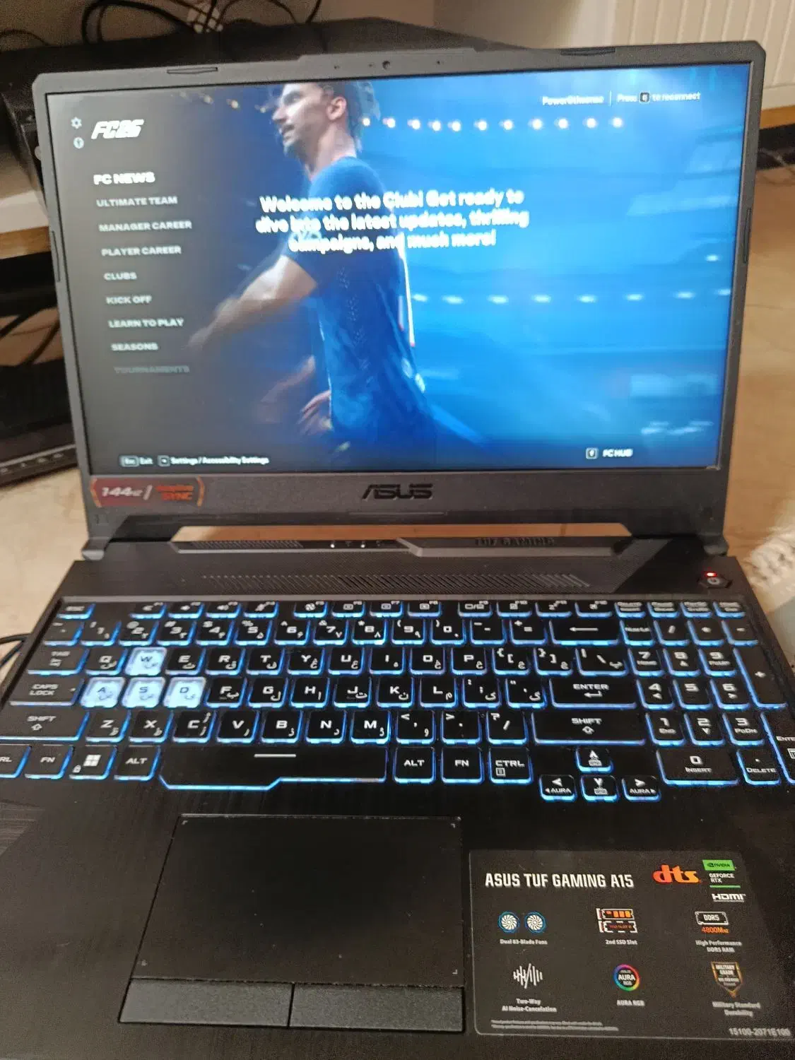 لپ تاپ Asus Tuf gaming a15|رایانه همراه|همدان, |دیوار