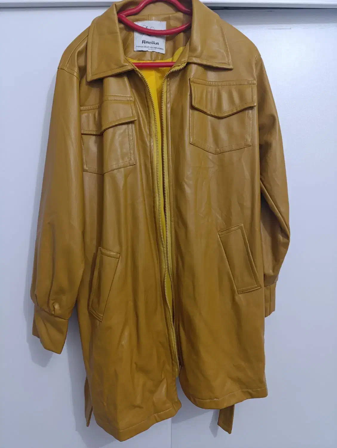 کت چرمی رنگ شتری|لباس|مشکین‌دشت, |دیوار