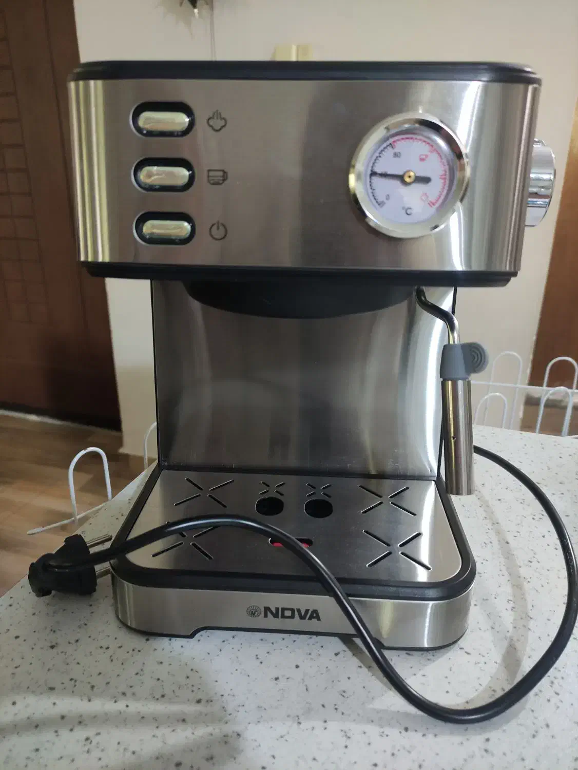 اسپرسو ساز(قهوه ساز)nova|سماور، چای‌ساز، قهوه‌ساز|رشت, گیل|دیوار