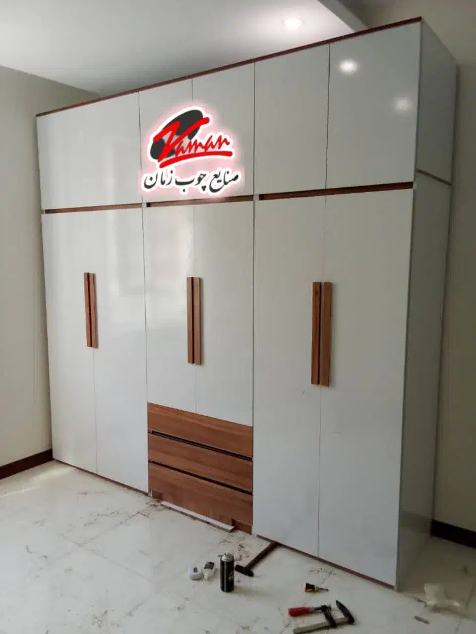 کمد دیواری آماده ۳کشو مدل فردیس کد۱۸۱|جاکفشی، کمد، دراور|اسلامشهر, شهرک فرهنگیان|دیوار