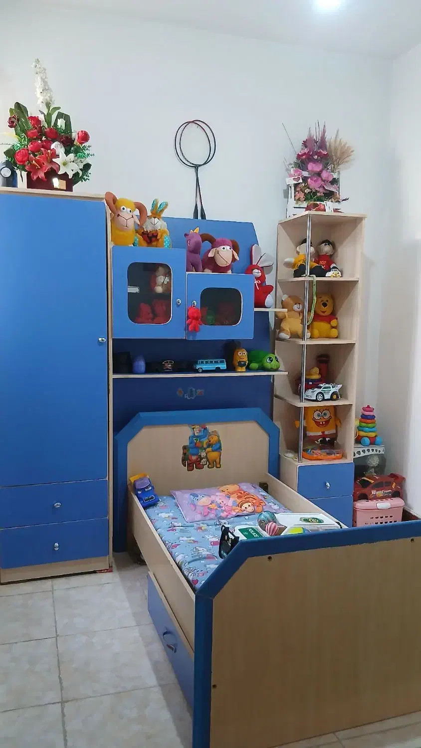 سرویس خواب کودک|تخت و سرویس خواب|خرم‌آباد, |دیوار