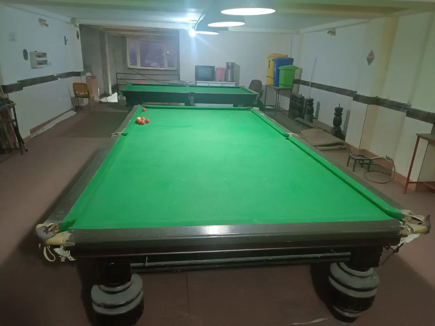 میز اسنوکر و دو عدد فوتبال دستی و فر ساندویچ|تجهیزات ورزشی|اردبیل, |دیوار