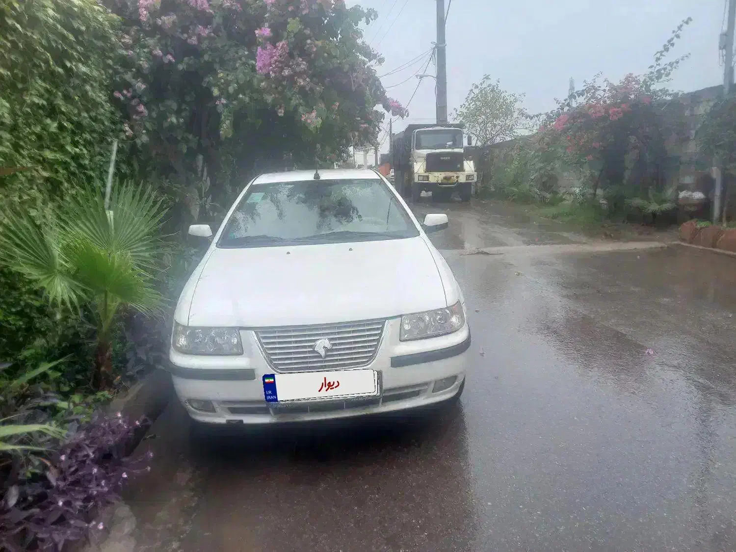 سمندمدل ۹۹ رنگ سفید تکسوز کم کاردم به صفر|خودرو سواری و وانت|یزد, |دیوار